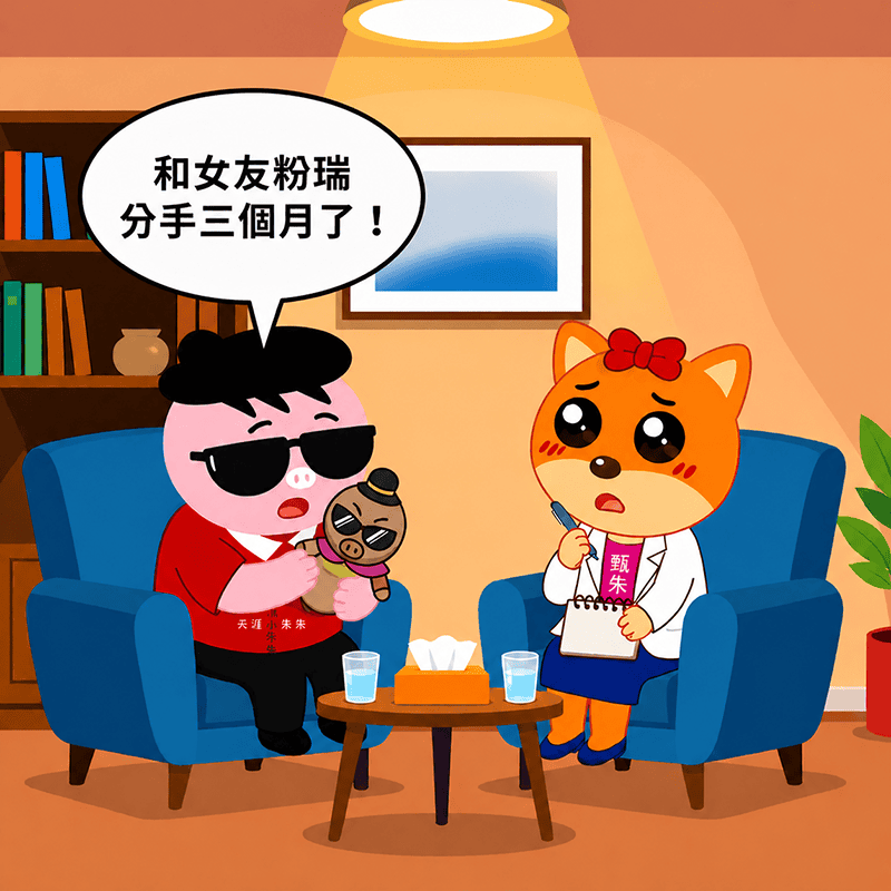 心理師也需要表情控管？當個案抱著娃娃走進諮商室｜《甄朱心理師的內心OS系列》EP5