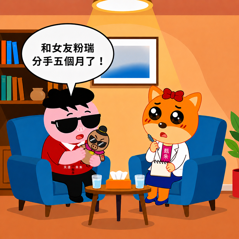 心理師也需要表情控管？當個案抱著娃娃走進諮商室｜《甄朱心理師的內心OS系列》EP5