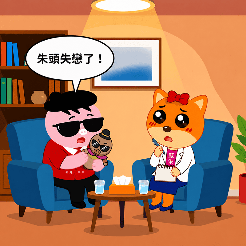 心理師也需要表情控管？當個案抱著娃娃走進諮商室｜《甄朱心理師的內心OS系列》EP5