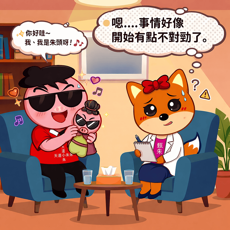 心理師也需要表情控管?當個案抱著娃娃走進諮商室|《甄朱心理師的內心OS系列》EP5 - 第4張圖 心理師也需要表情控管?當個案抱著娃娃走進諮商室|《甄朱心理師的內心OS系列》EP5